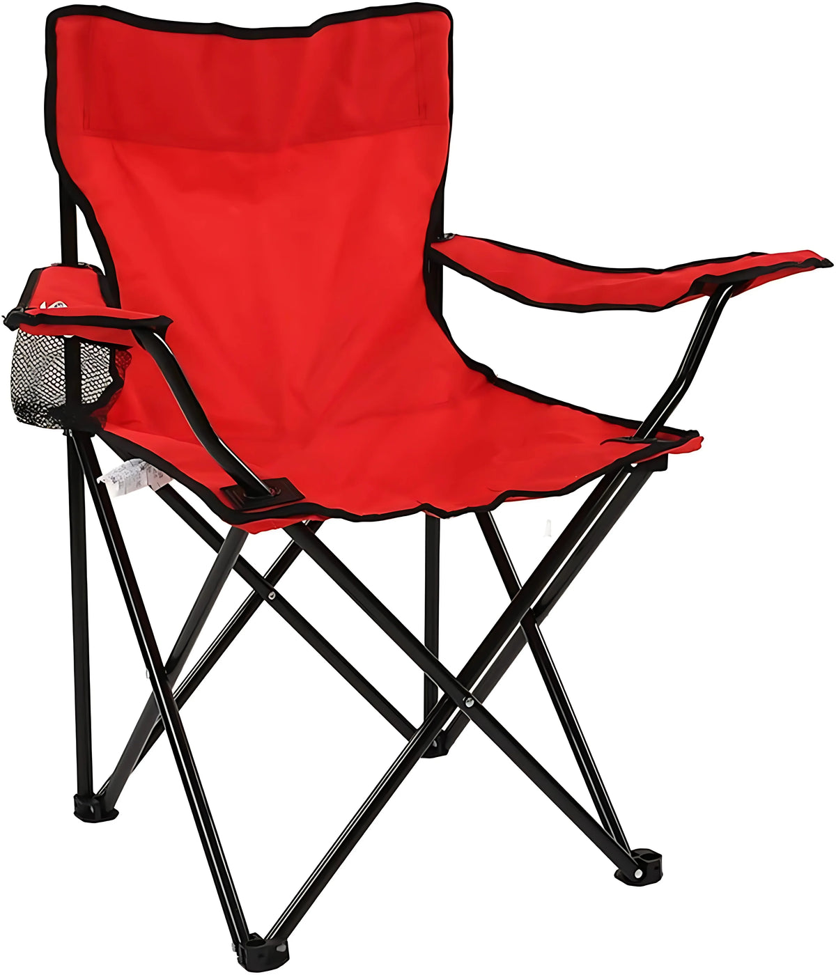 Faltbarer Campingstuhl mit Getränkehalter und Tragetasche – Outdoor Klappstuhl für Garten, Angeln und Strand