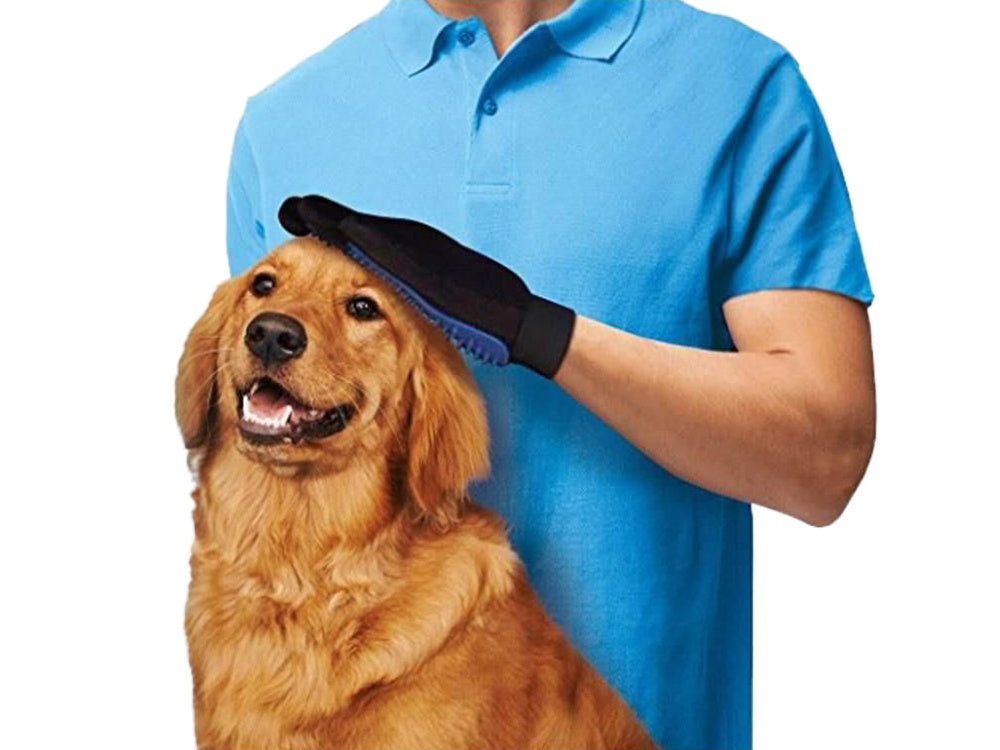 Grooming Gloves Fur Gloves Hair Removal Dog Cat Brush 