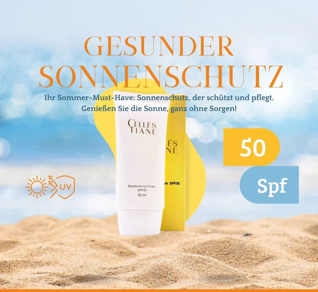 Cellestian Sonnencreme SPF50 – Anti-Shine & Feuchtigkeitscreme mit Niacinamid