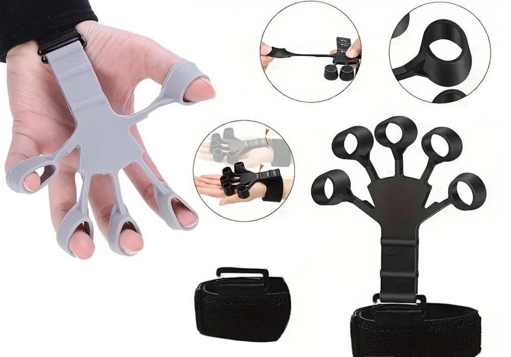 Fingertrainer & Handtrainer – Griffkrafttrainer für Finger, Hand und Unterarm beim Fitness-Training