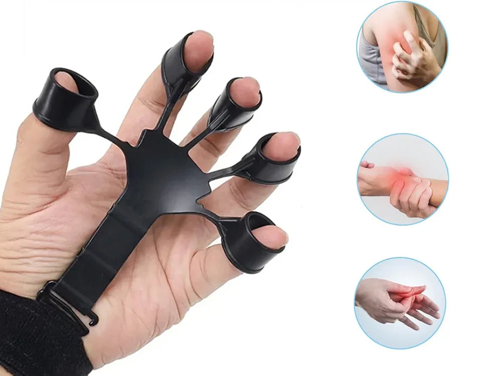 Fingertrainer & Handtrainer – Griffkrafttrainer für Finger, Hand und Unterarm beim Fitness-Training