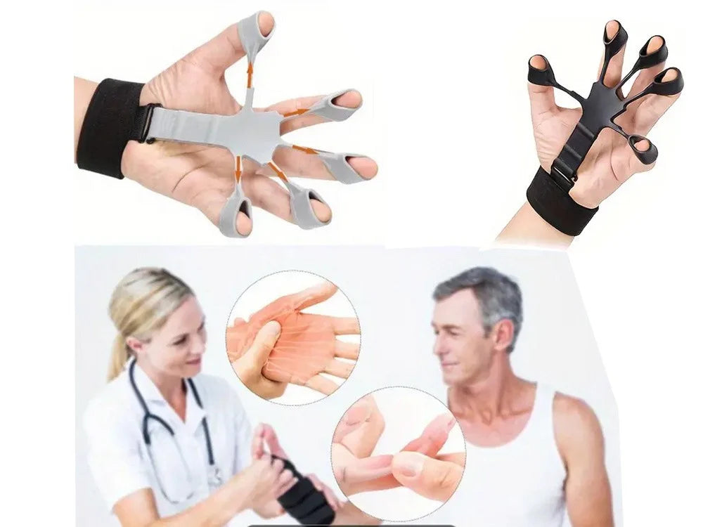 Fingertrainer & Handtrainer – Griffkrafttrainer für Finger, Hand und Unterarm beim Fitness-Training