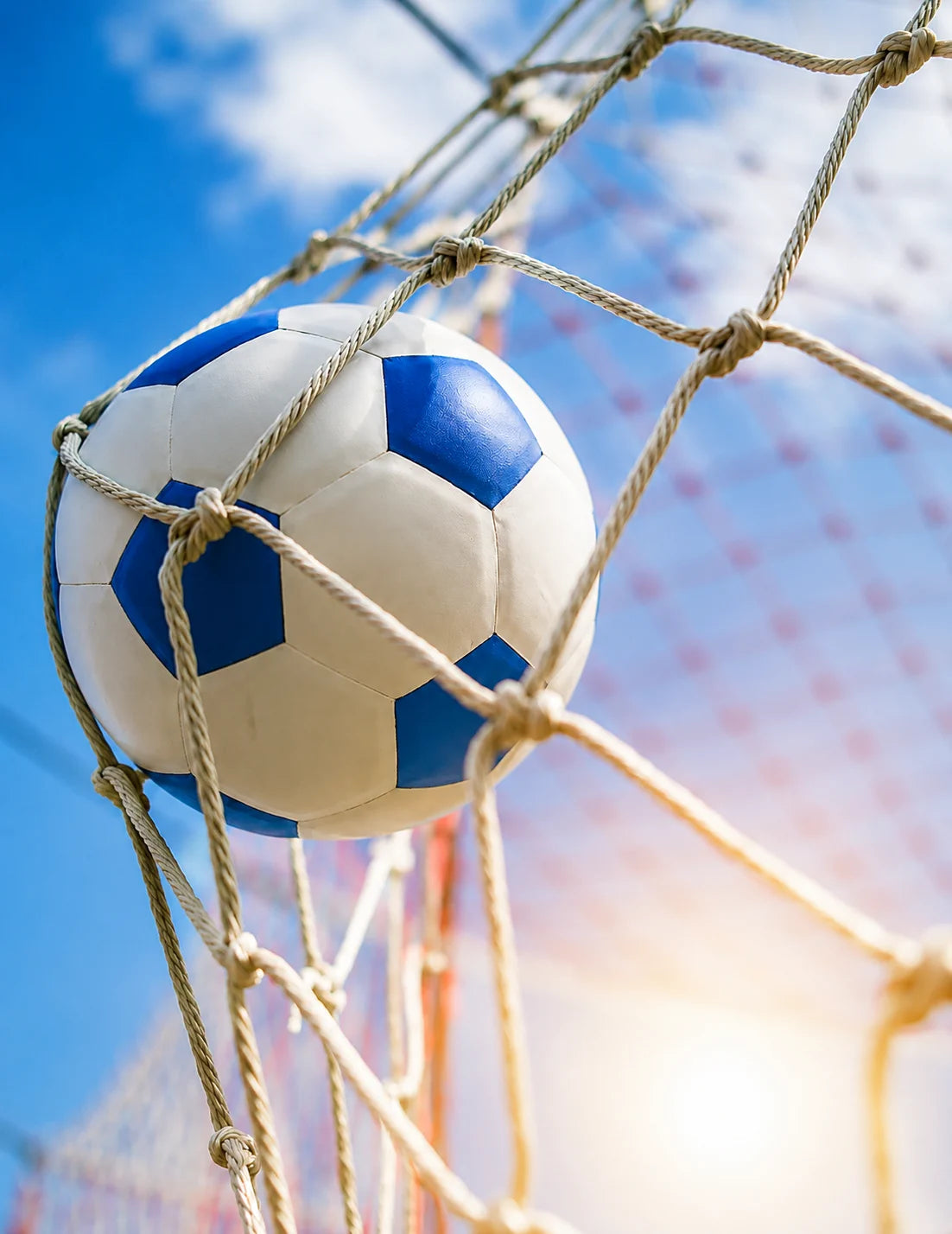 Fußballtor mit Torwand & Zielmatte 217x153 cm – Trainingsset für Garten & Kinder