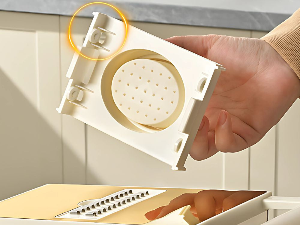 Gemüseschneider 6 Klingen Multifunktion Küchenhobel Reibe