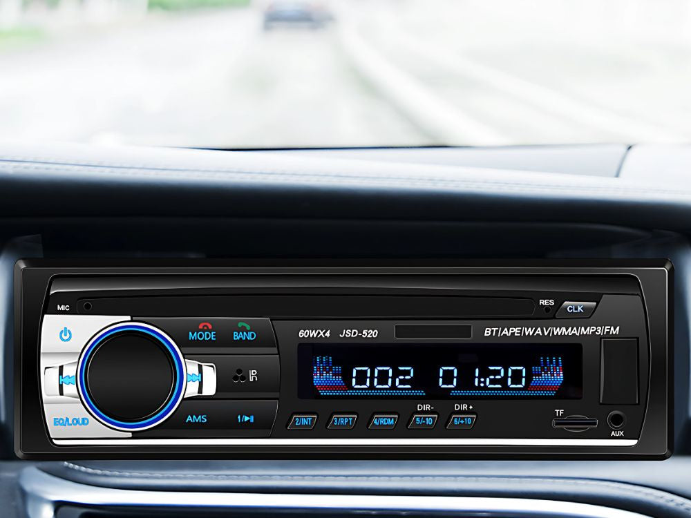 🚗 MODERNES AUTORADIO MIT BLUETOOTH, USB, AUX & SD – 1-DIN UNIVERSALMODELL 📻