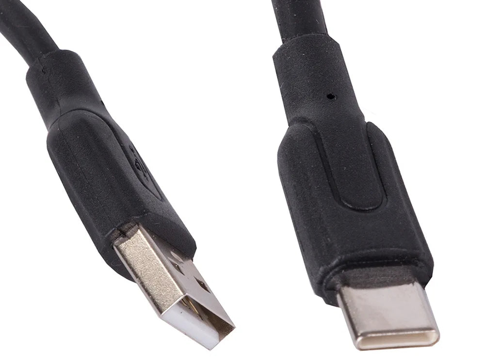 USB-C Kabel 1,4 m – USB-A auf USB-C Ladekabel und Datenkabel mit 2,1 A für kompatible Geräte