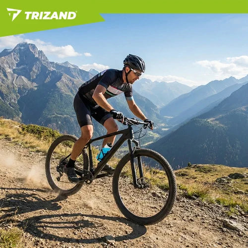 TRIZAND Fahrrad Flaschenhalter – Leichter Trinkflaschenhalter für Fahrrad & Roller mit Schrauben