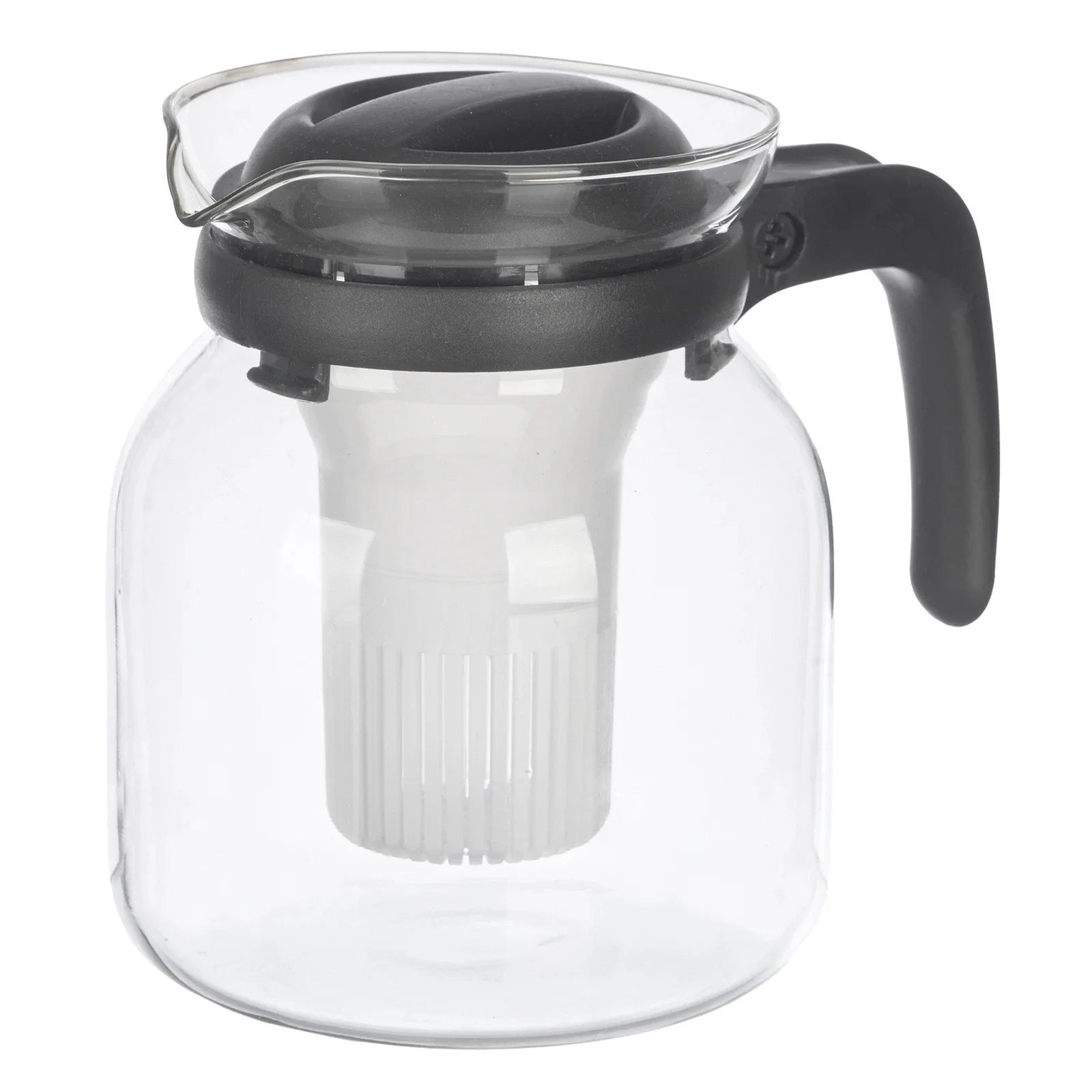 Glaskanne 1,2L mit Teesieb & Kaffeefilter – Hitzebeständig & Praktisch