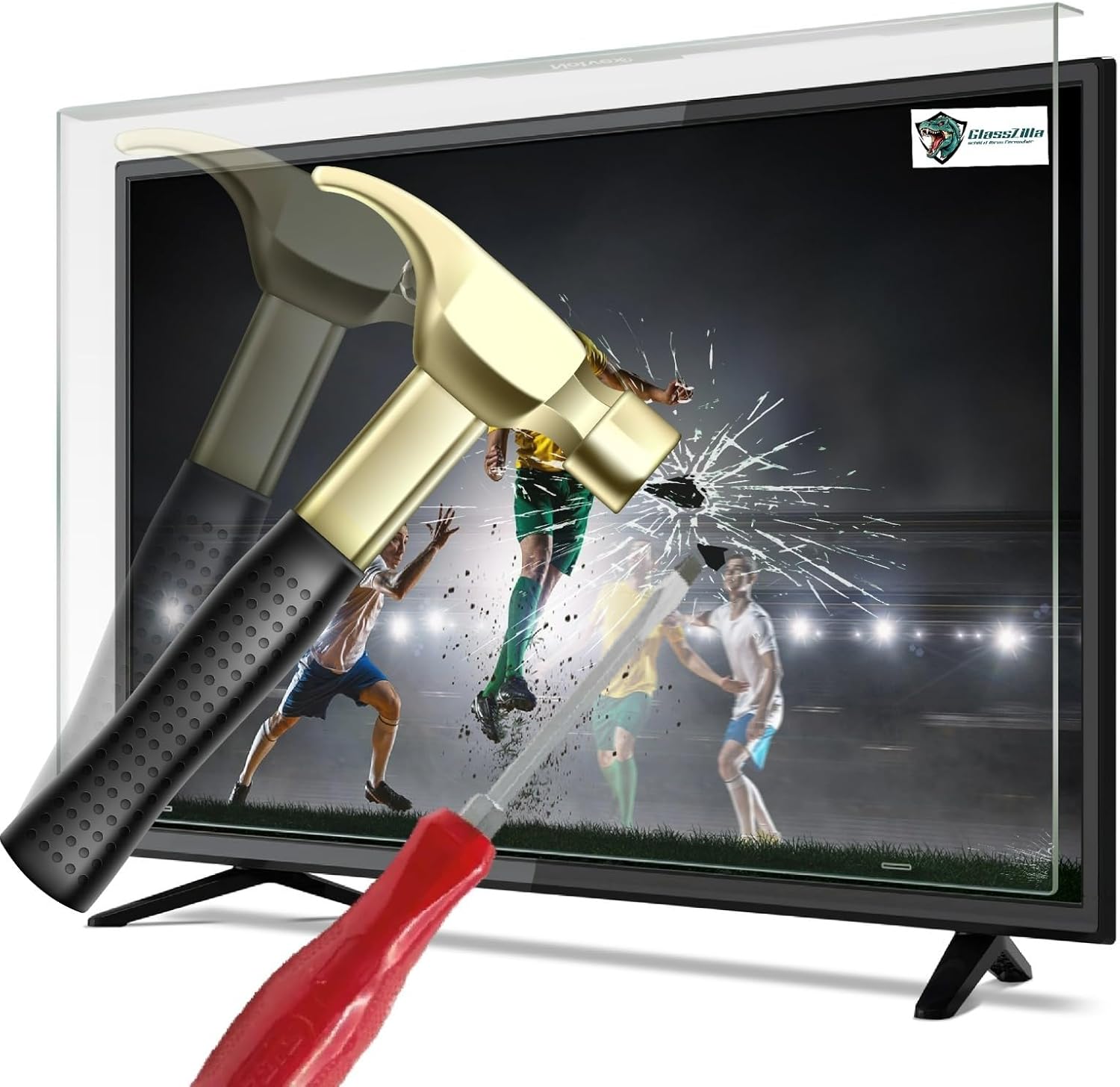 GlassZilla 32 to 65 inch TV protector/TV screen protector/screen protector/screen protector 