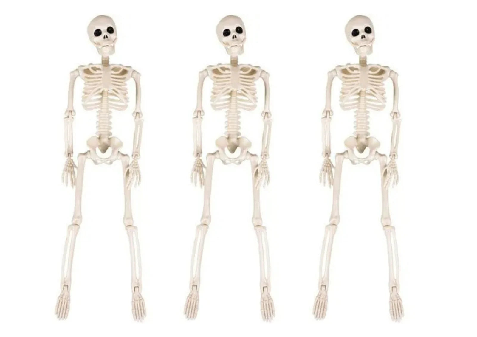 Halloween Skelett Deko 40cm Hängend Beweglich Gruseldeko Horror Party Knochen