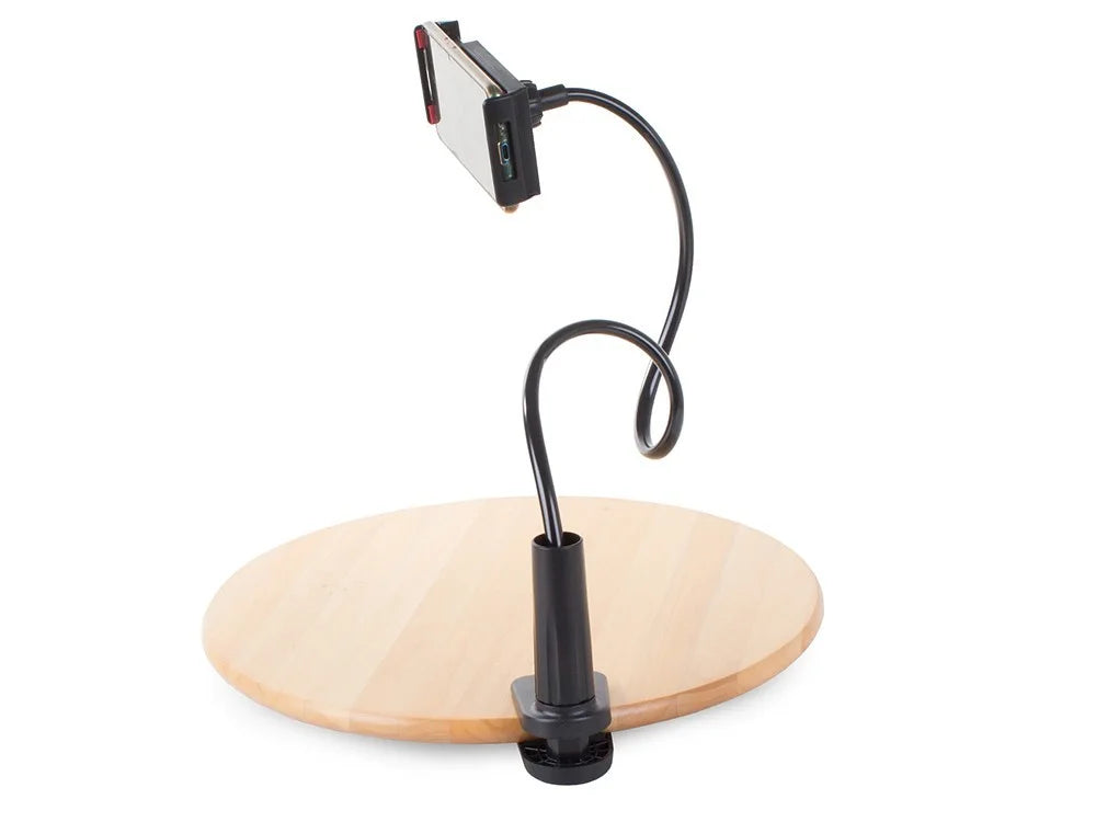 Handyhalterung 60cm Flexibel Tischhalter 360° Smartphone Tablet Halter Clip