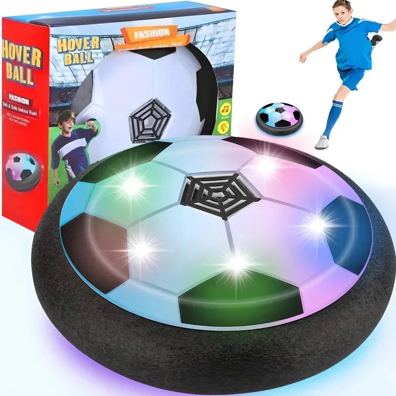 Hoverball Fußball 18cm Luftkissen Ball Leuchtend Indoor Spielzeug Kinder
