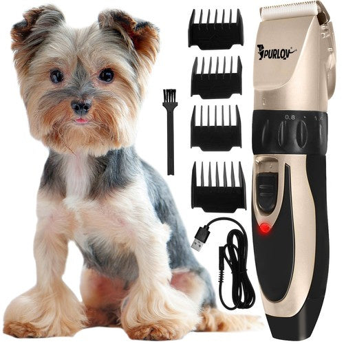 Professional animal for dogs and cats hair pet battery clipper shaver trimmer 