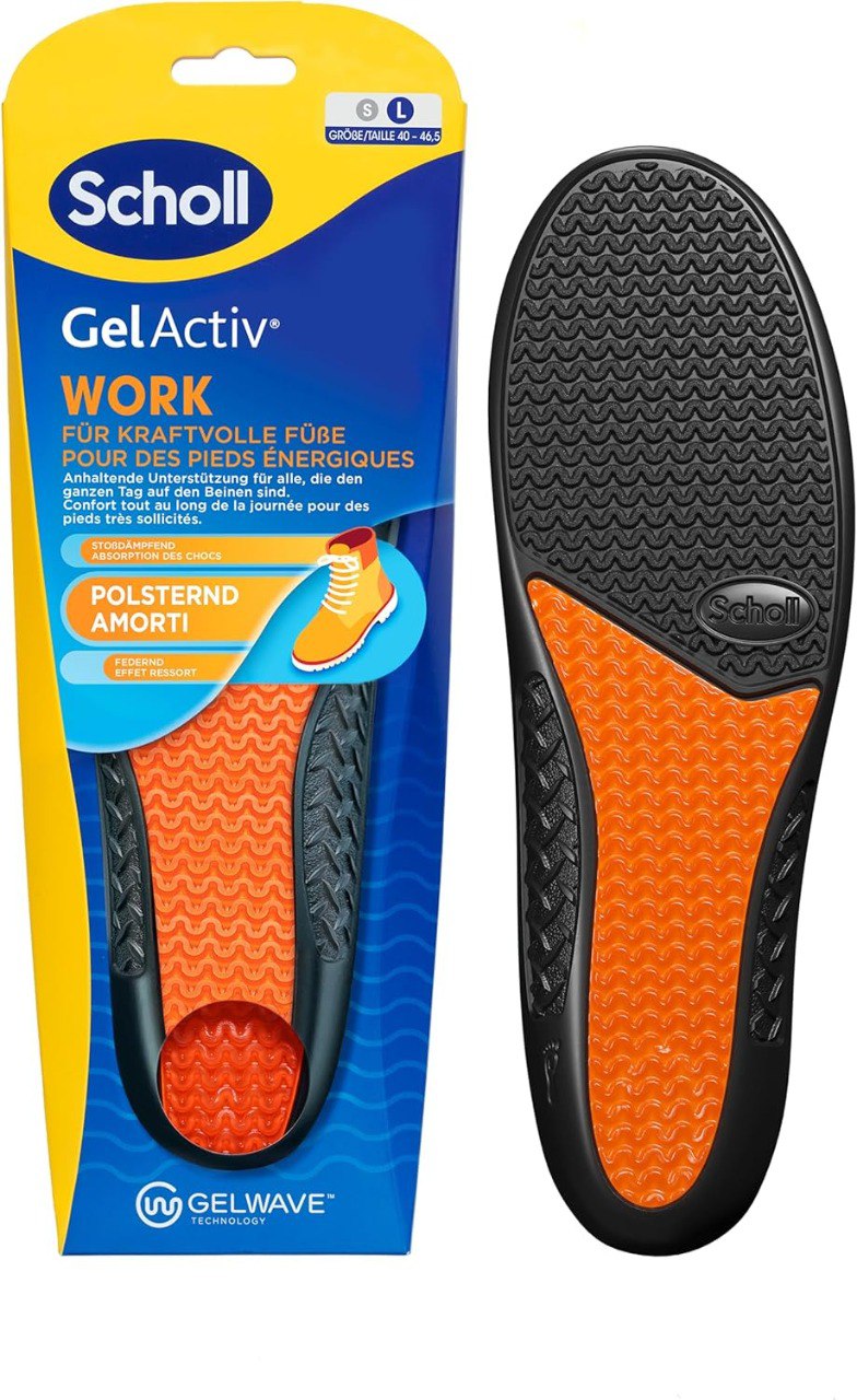 Scholl GelActiv Everyday insoles for casual shoes – 1 pair 40 - 46.5 