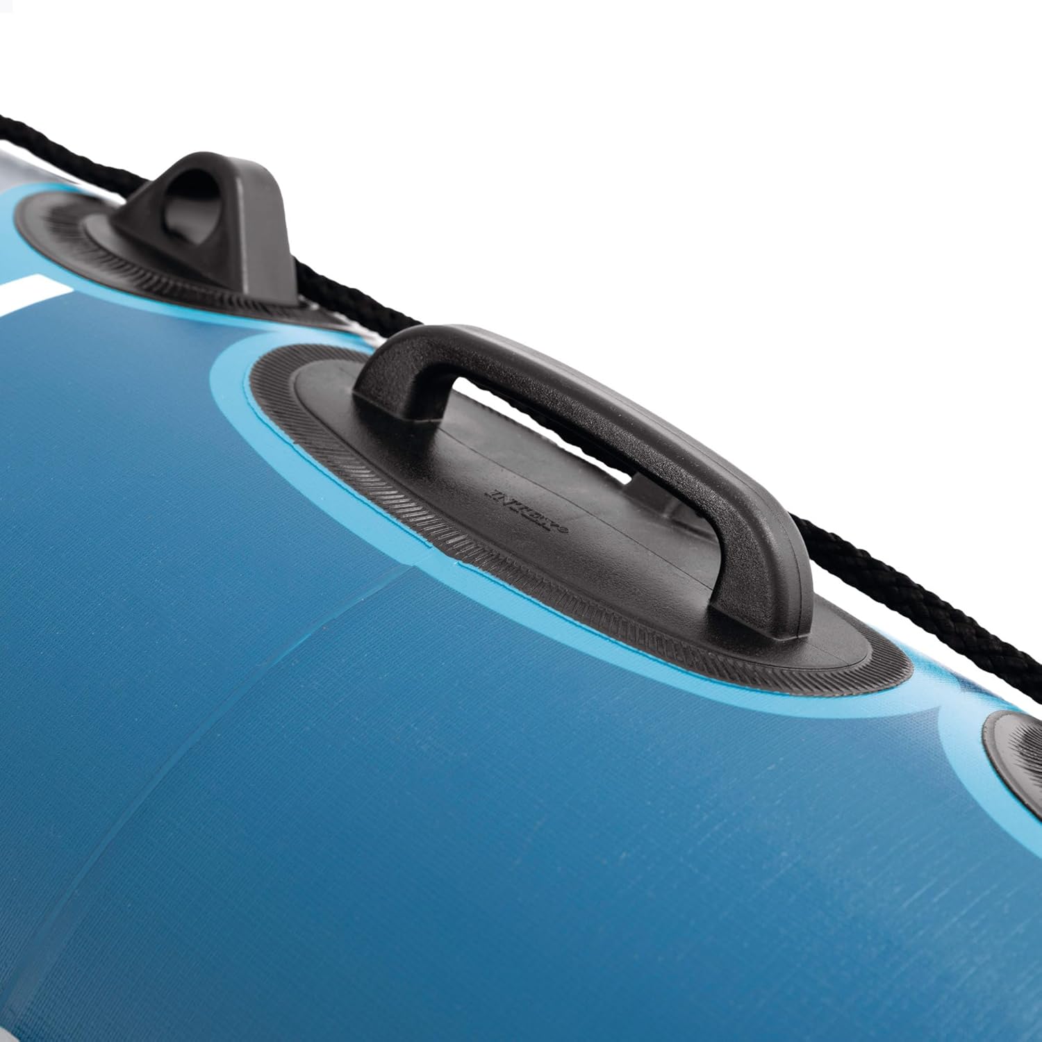 Intex Excursion 4 Schlauchboot Set für 4 Personen mit Aluminiumrudern und Luftpumpe 315 x 165 x 43 cm