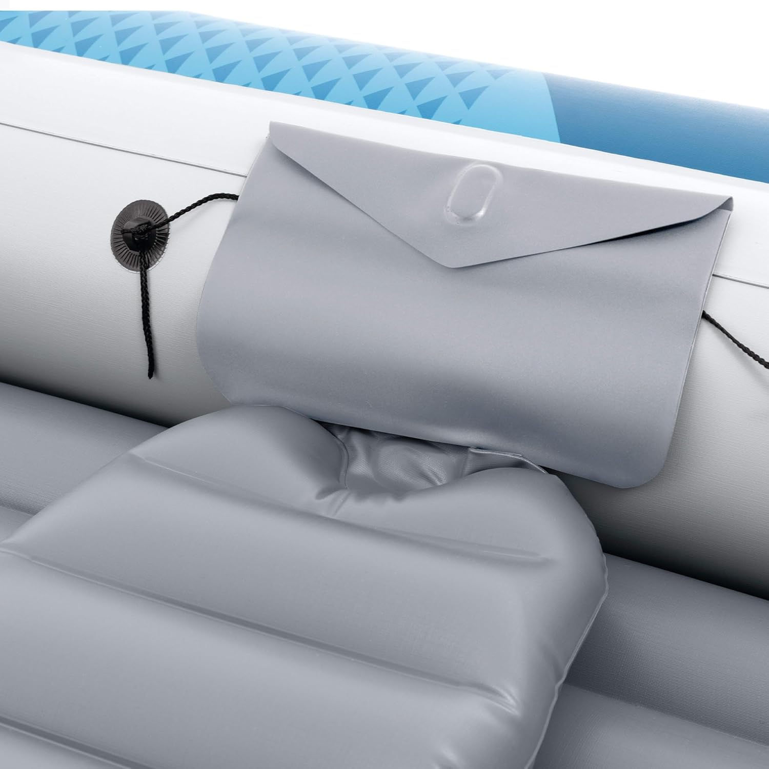 Intex Excursion 5 Schlauchboot Set für 5 Personen mit Aluminiumrudern und Luftpumpe 366 x 168 x 43 cm