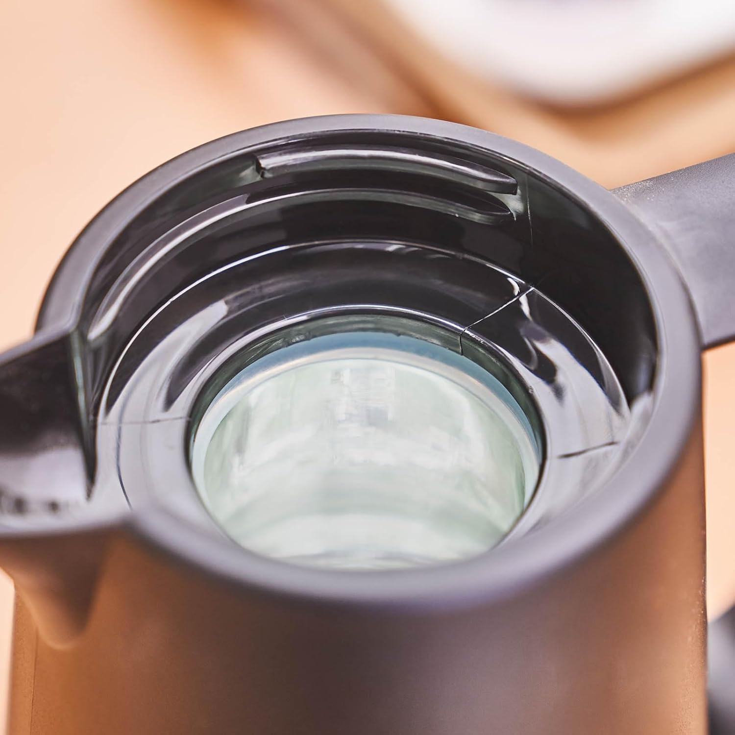 Karaca Thermoglass Lina Thermoskanne 1L – Teekanne mit Glaseinsatz 12h heiß