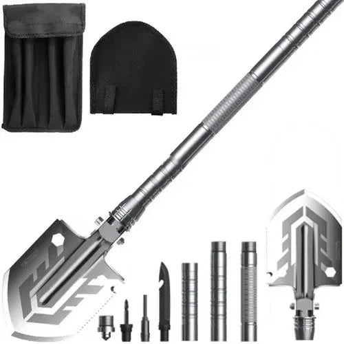 Klappspaten 16 in 1 Multifunktion Schaufel Outdoor Camping Auto Werkzeug Set