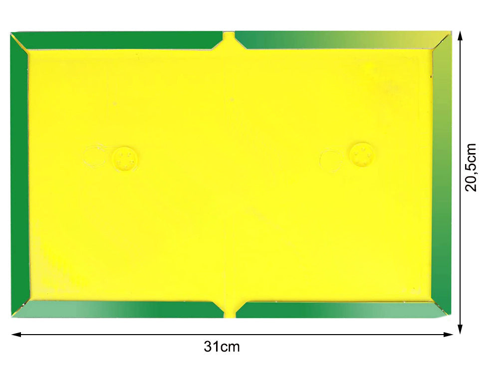 Mäusefalle Klebefalle 31x20,5 cm – Leimfalle zur Nagetierkontrolle für Innenräume