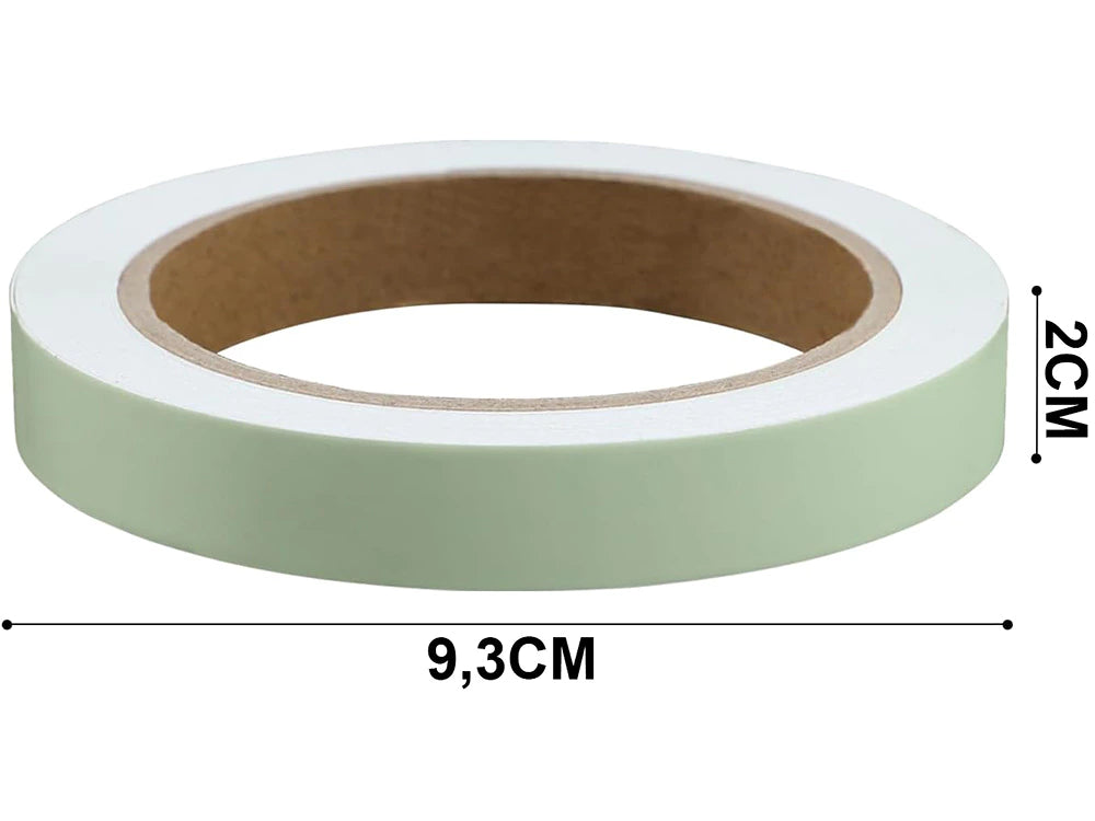 Adhesive tape luminous - phosphor tape marking tape luminous tape tape 10Mx15mm NEW 