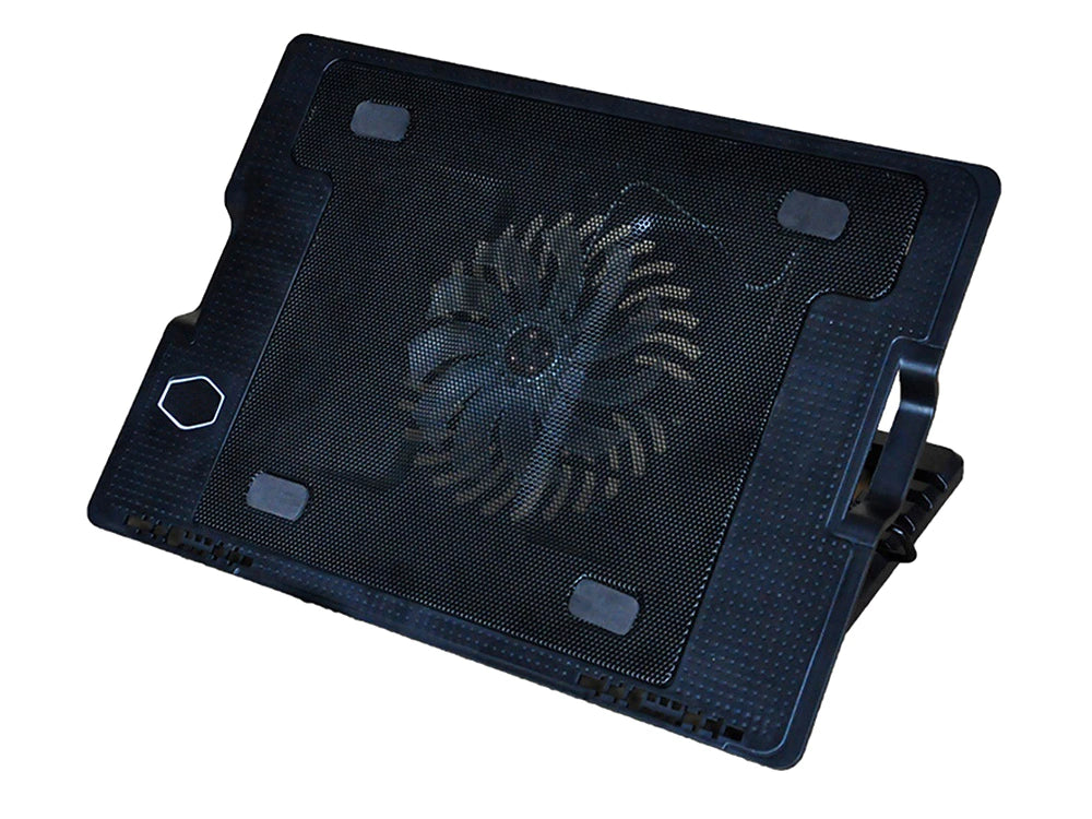 Notebook Kühler für 9–17 Zoll – Cooler Pad mit 12cm Lüfter, LED-Beleuchtung & 5-stufiger Neigung