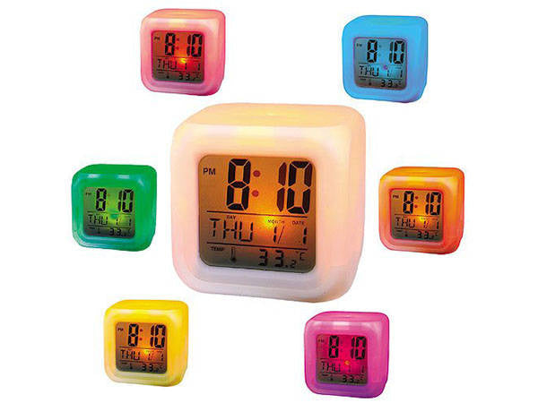 LED Alarm Clock Digital Alarm Clock Calendar Illuminated Snooze Alarm
