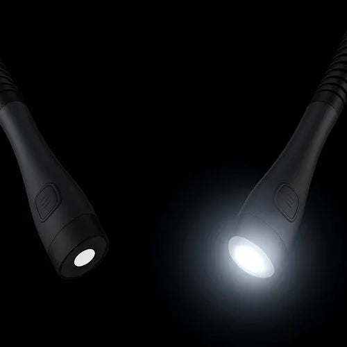 LED Halslampe Leselampe USB C wiederaufladbar flexibel 3 Lichtmodi