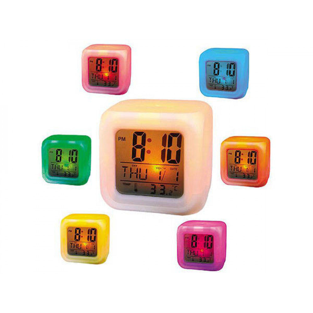 LED Alarm Clock Digital Alarm Clock Calendar Illuminated Snooze Alarm