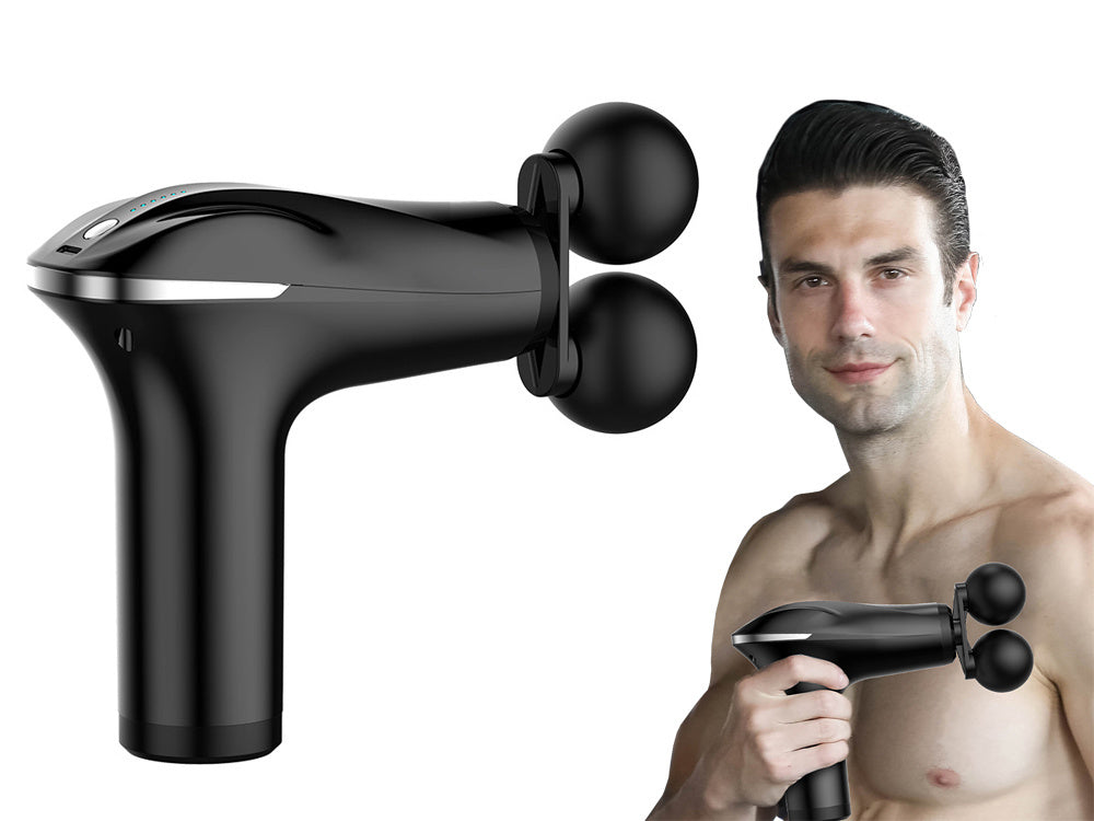 Massage Gun Massagepistole,für Rücken Nacken und Schulter,leises elektrisches