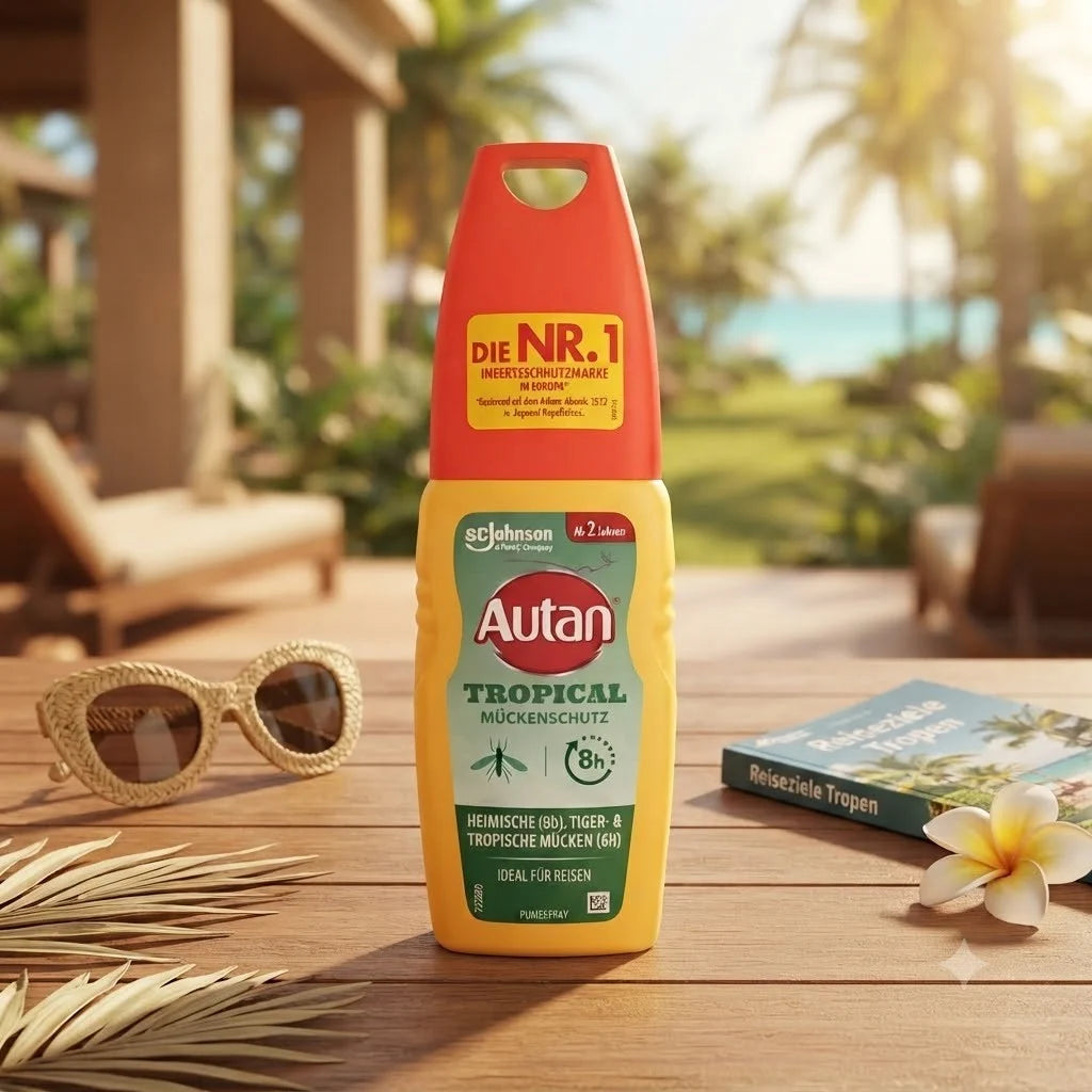 Mückenspray 100ml Mückenschutz Icaridin 20% Reise Camping Outdoor Spray