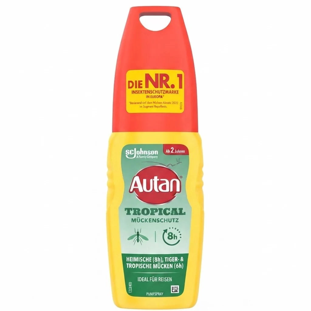 Mückenspray 100ml Mückenschutz Icaridin 20% Reise Camping Outdoor Spray