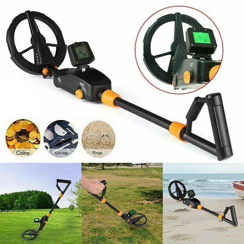 Metal detector with LCD Gold Metal Detector Gold Prospector Treasure Hunt Finder 