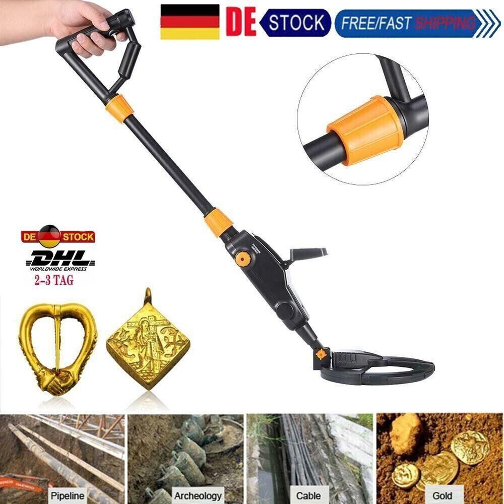 Metal detector with LCD Gold Metal Detector Gold Prospector Treasure Hunt Finder 