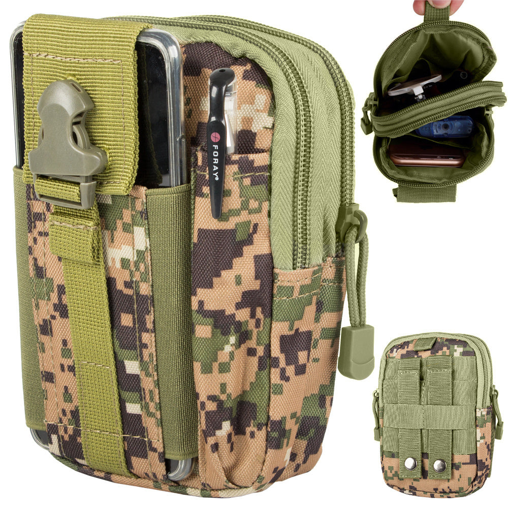 Taktische MOLLE Gürteltasche – Outdoor Hüfttasche für Smartphone & Zubehör