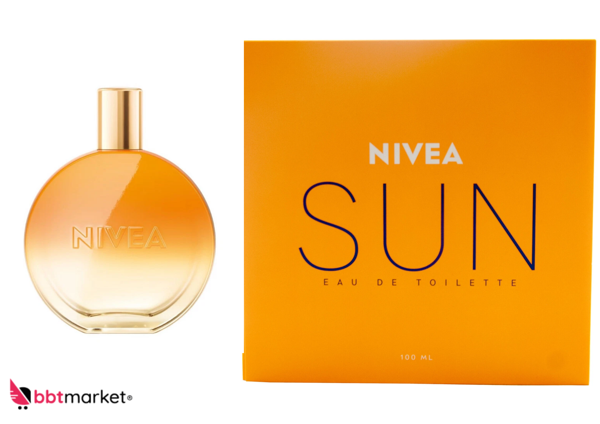 NIVEA Sun Eau de Toilette 30 ml – Unisex Sommerduft mit warmen, sonnigen Noten