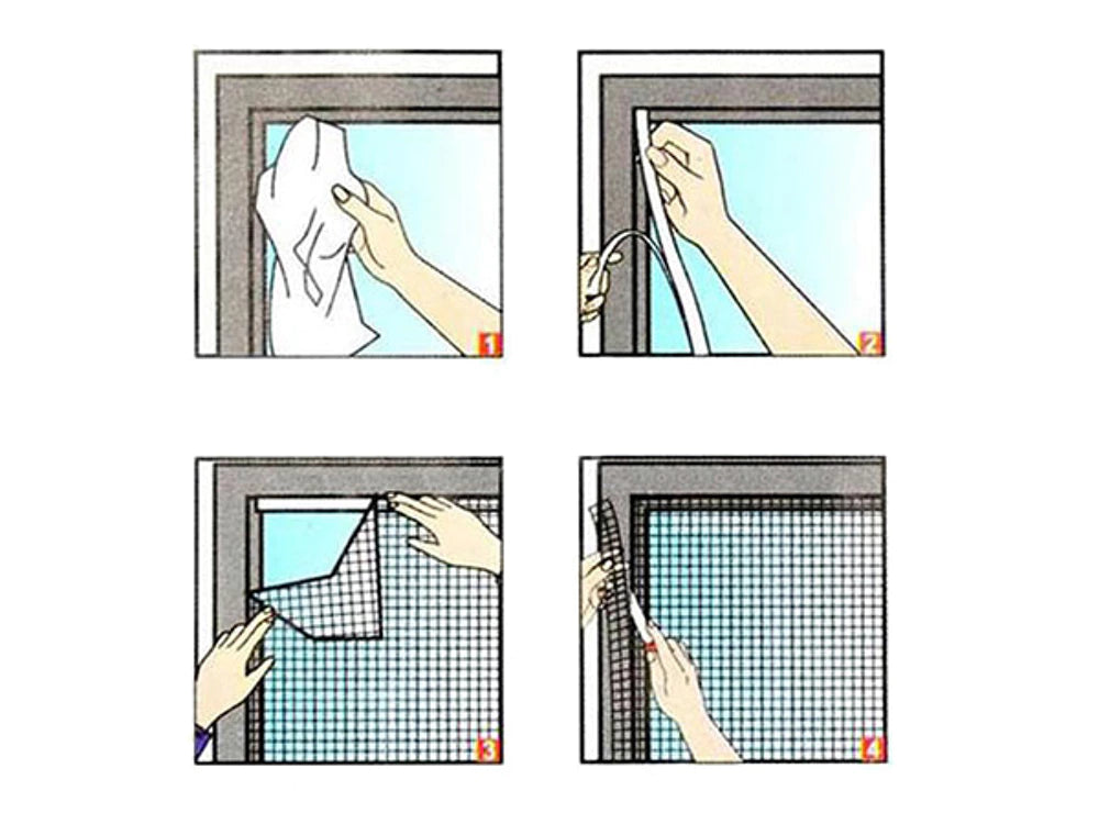 Schützen Sie Ihr Zuhause effektiv vor Mücken, Fliegen und anderen Insekten – mit dem Moskitonetz für Fenster 130x150 cm in Schwarz. Ideal für Schlafzimmer, Küche, Balkon- und Terrassentüren.