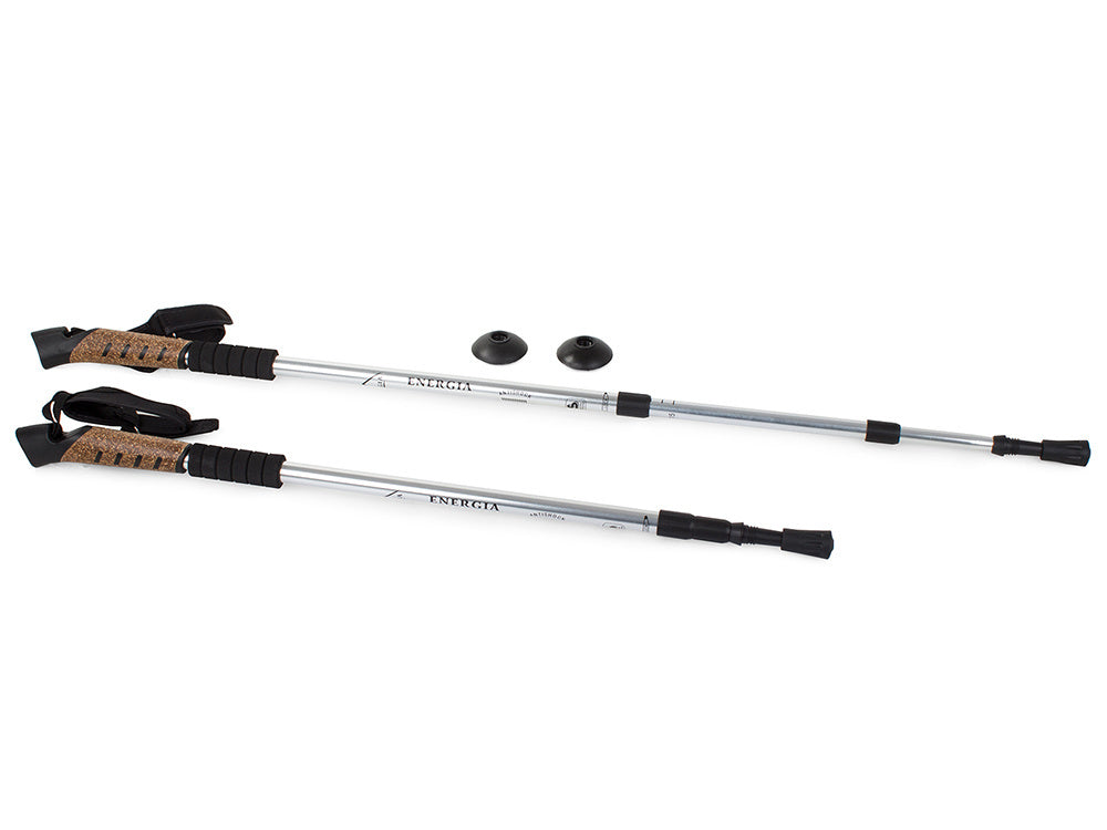 Nordic Walking Stock Einzelstück 64-135cm Alu Korkgriff Antischock Teleskop

🏞️🏞️💪
