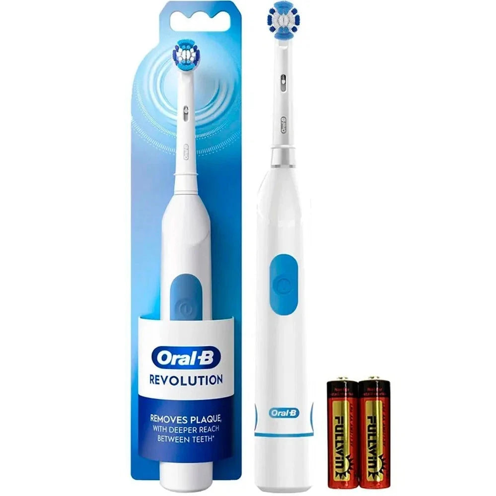 Oral-B Revolution Elektrische Zahnbürste Precision Clean Batteriebetrieben