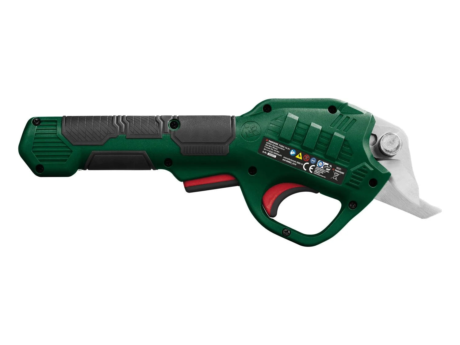 PARKSIDE® 4V Akku Gartenschere PGAS 14 A1 – Ergonomische Gartenschere mit integriertem Li-Ion Akku