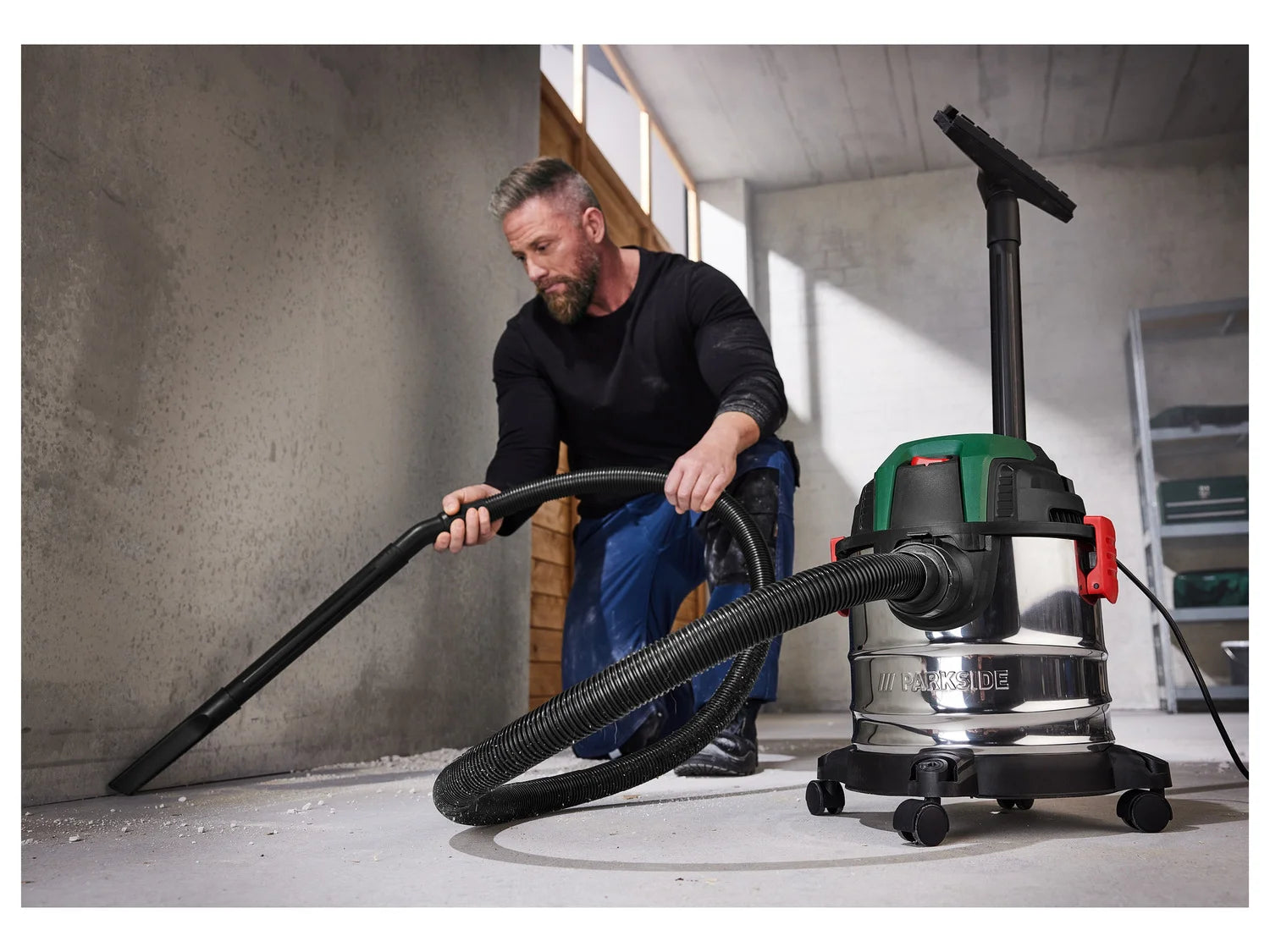 PARKSIDE® wet/dry vacuum cleaner »PWD 12 B1«, 1200 W, 12 l, with filters✅✅ 