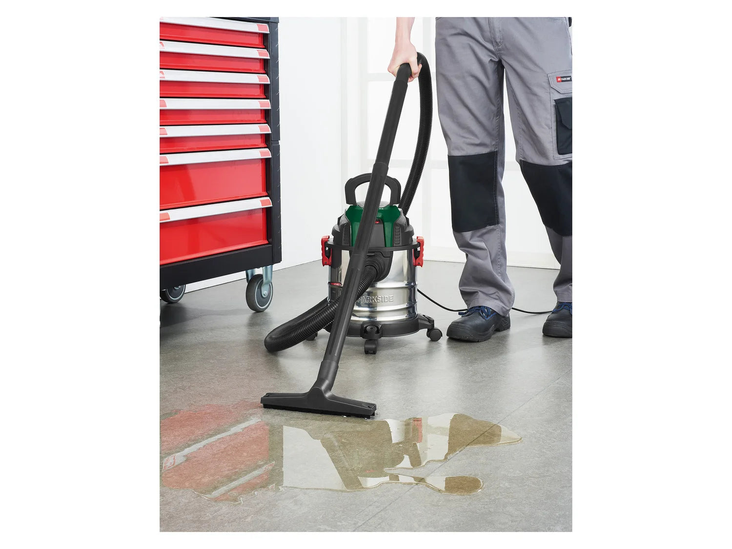 PARKSIDE® wet/dry vacuum cleaner »PWD 12 B1«, 1200 W, 12 l, with filters✅✅ 
