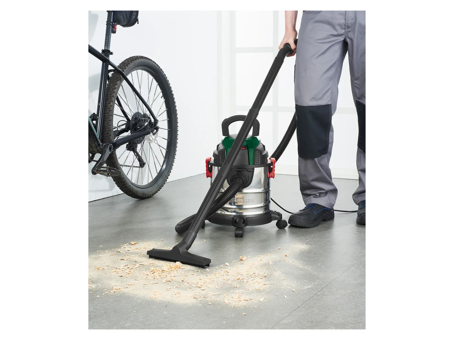 PARKSIDE® wet/dry vacuum cleaner »PWD 12 B1«, 1200 W, 12 l, with filters✅✅ 