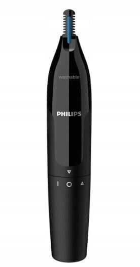 Philips NT1650/16 Ear and Nose Hair Trimmer, Cordless, AA, Double-Sided...