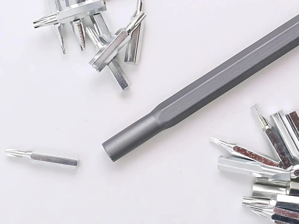Präzisions Schraubendreher Set 24 Bits Magnetisch Feinmechaniker Werkzeug Etui