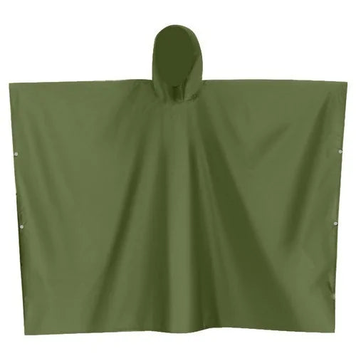Regenponcho mit Kapuze wasserdicht wiederverwendbar Unisex für Outdoor Camping Festival