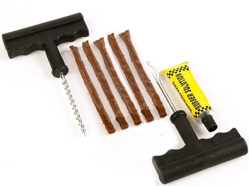 Reifenreparaturset Tubeless Reifen Pannenset Reifenflicken Auto Motorrad Set