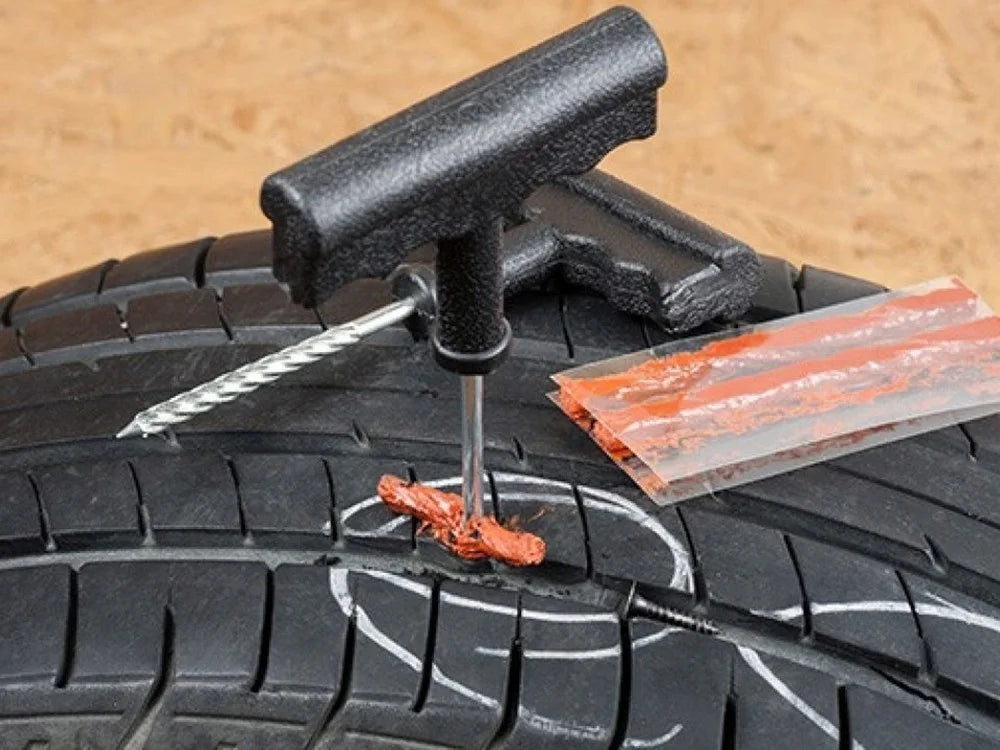 Reifenreparaturset Tubeless Reifen Pannenset Reifenflicken Auto Motorrad Set