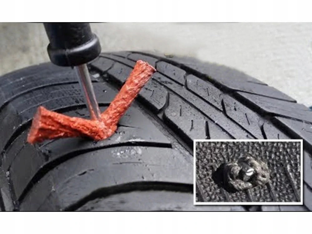 Reifenreparaturset Tubeless Reifen Pannenset Reifenflicken Auto Motorrad Set