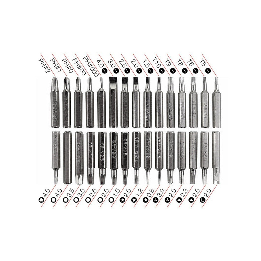 Repair Opening Tool Kit 32 in 1 Screwdriver Set For Watches Laptop PC 