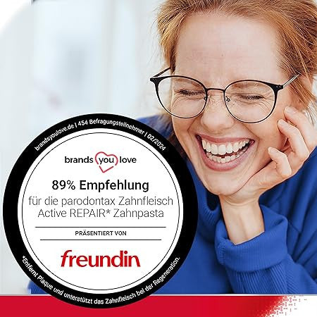 Parodontax Active Gum Repair* Zahnpasta mit Fluorid, 1x75ml, Zahncreme für gesün